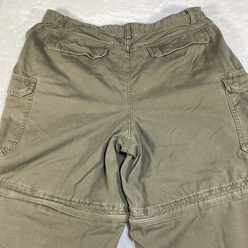 Gander Mountain Guide Series Pants Men 38x30 Convertible Cargo Zip Leg Ankle - Picture 16 of 22
