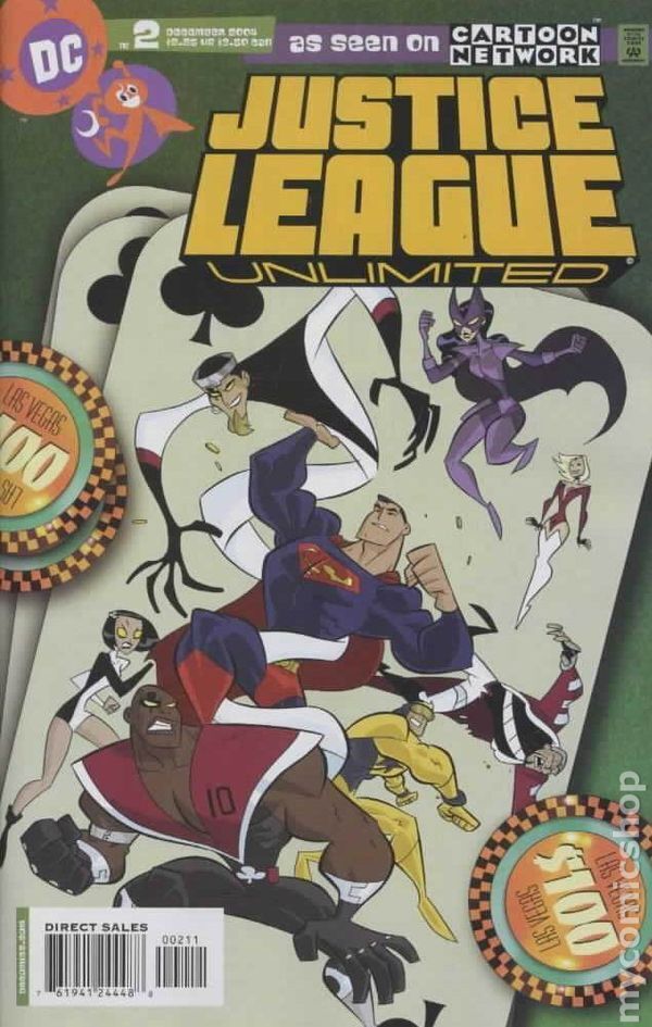 Justice League Unlimited #2 FN+ 6.5 2004 Stock Image