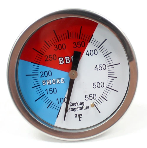 2PCS Temperature Thermometer Gauge | Barbecue BBQ Grill Smoker Pit Thermostat 3" - Picture 2 of 8