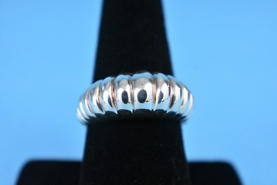 Scalloped Sterling Silver Statement Ring by AVON - Size 9 - NEW - NO Box