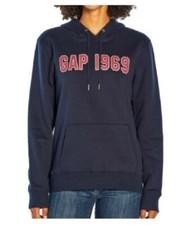 GAP LADIES LOGO HOODIE, BLUE CHOOSE SIZE