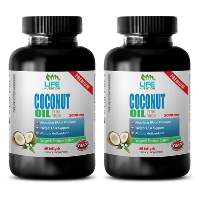 coconut extract - Virgin Coconut Oil 3000mg 2B - dental health