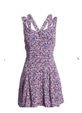Row A Floral Dress - Size S - Color Pink
