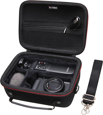 LTGEM Camera Case Compatible with Sony ZV-1F / ZV-1 / ZV-1 II Vlog Digital Camer
