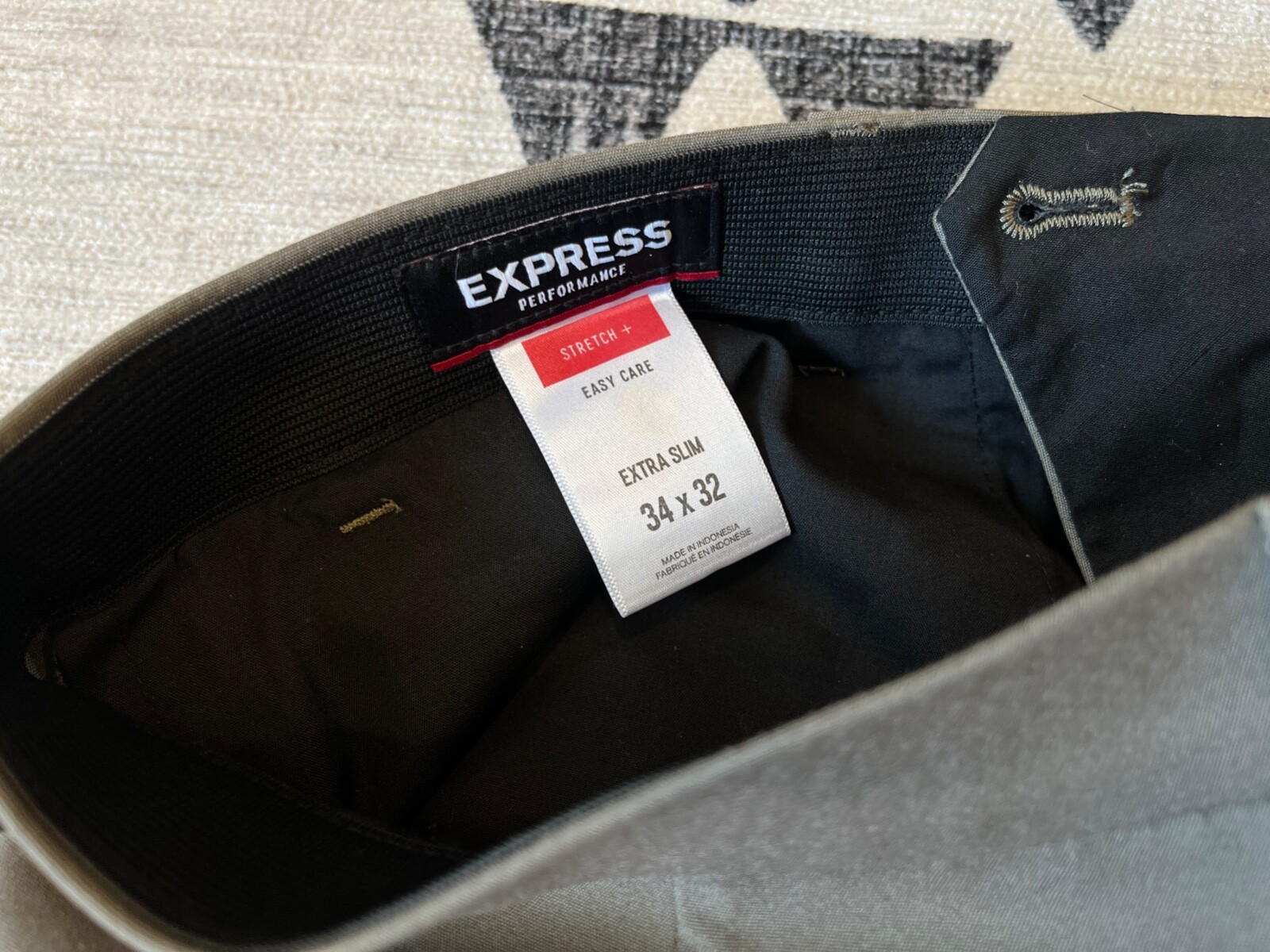 EXPRESS - Performance Extra Slim - Gray Olive - C… - image 8