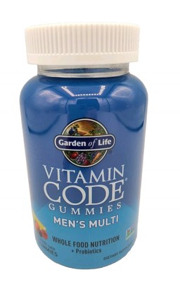 Garden of Life Vitamin Code Men s Multivitamin Gummies Vitamins 90ct EXP 2/25