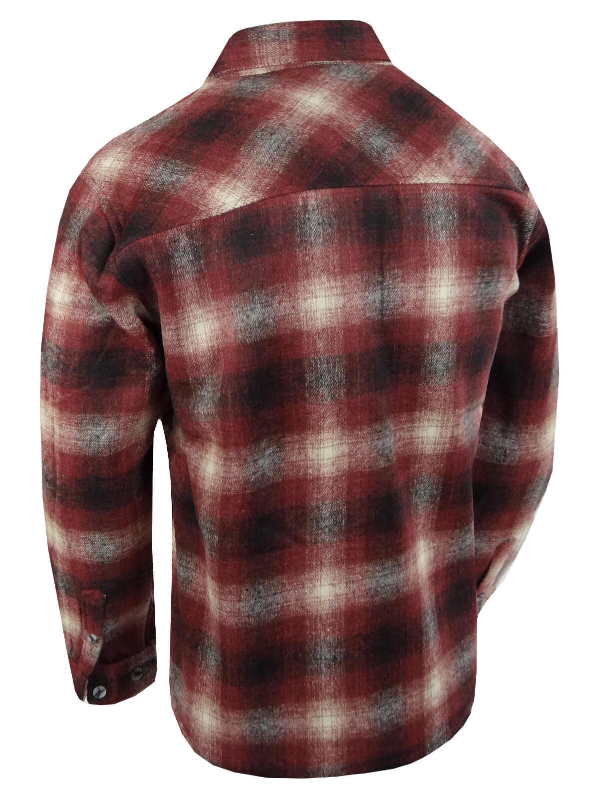 THICK Chamois Lined Flannel Shirt PREMIUM SOFT Fleece Jacket Mens Button Pockets