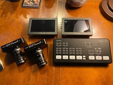 Black Magic Design Video Rig - ATEM Mini, Video Assists and Cameras