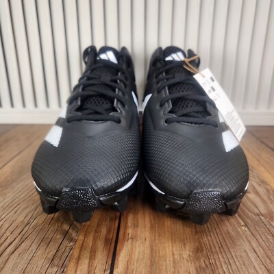 Adidas Adizero Impact.2 Mid Mens Sz 11 Black White Football  display picture 1
