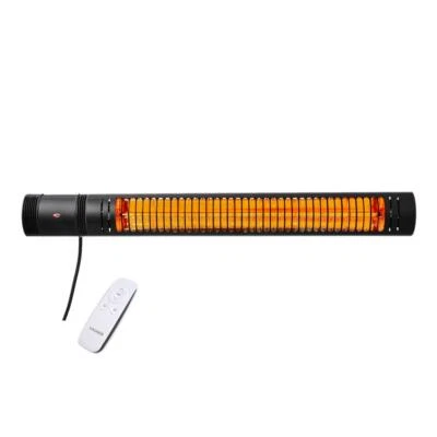 VASNER SlimLine X20 Terrassenstrahler Infrarot Heizstrahler Wandstrahler Black