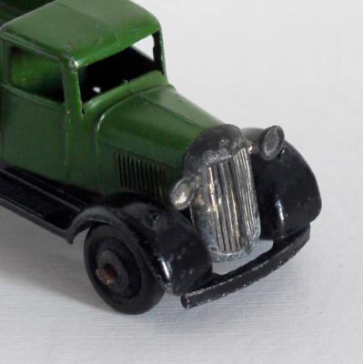 Dinky Jouets (25d) Essence Réservoir Wagon - Vert (Type 3 Châssis) (sans Boîte