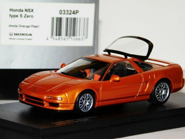 Kyosho 1 43 Scale Honda Nsx Type S Zero Imola Orange Pearl p For Sale Online Ebay