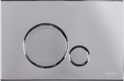 Duravit DuraSystem Betätigungsplatte mechanisch für WC Beta 120, DualFlush,