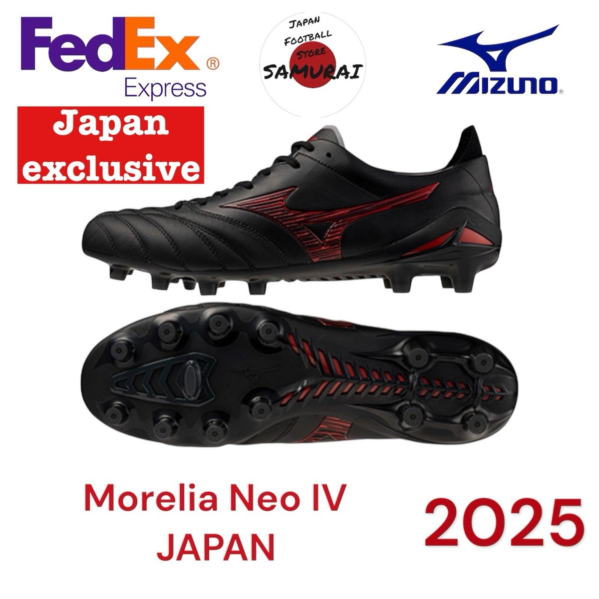 Mizuno Morelia Neo 4 IV P1GA253000 Japan Football Soccer