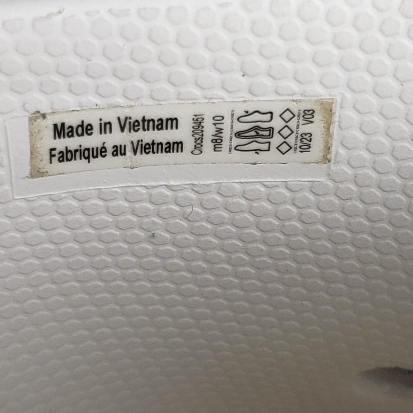 Crocs 209451 Hello Kitty Platform Clogs White/Blu… - image 7