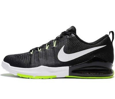 Nike Men's Air Max TR180 FLYWIRE Black Running Sneakers Black Size 9.5