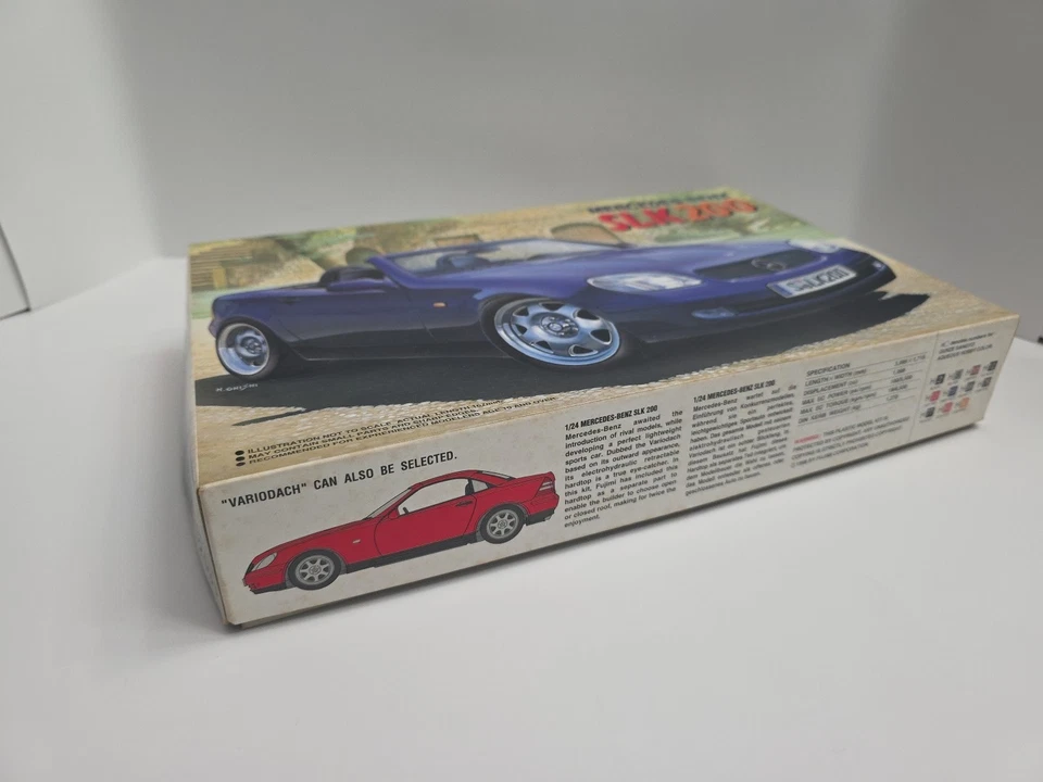 Fujimi 1/24 Mercedes Benz SLK200 Kit # 12531 *FACTORY SEALED BAGS* - Image 2 of 4