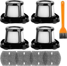 4 Pack Handheld Vacuums Replacement Filter for Bissell Pet Hair Eraser Lithium