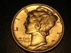1940-P 90% Silver Mercury Head Dime BU #2         ^^^^^^