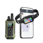 GPS Wireless Dog Fence System Collar – 2-in-1 Remote or App Controlled Bounda...