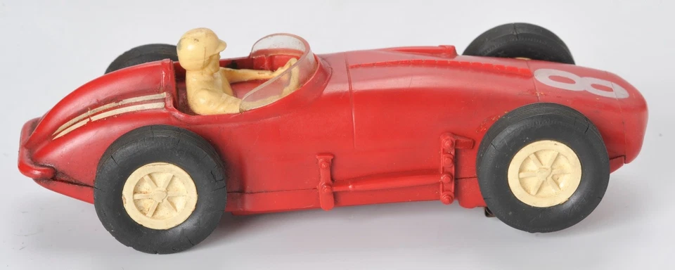 Vintage Marx 1511 Watson Offenhauser 1961 1/24 Plastic Slot Car Red #8 - Image 3 of 4