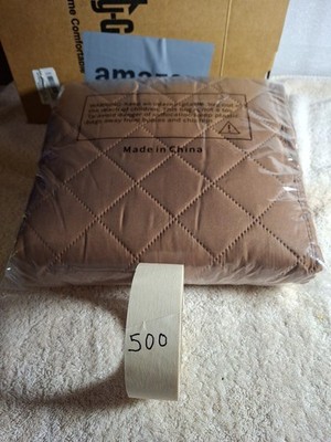 Easy-Going Quilted Recliner Cover. 22in Recliner. Brown/brown. Brand New.