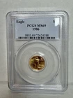 1986 Liberty Eagle G$5 - MS69 PCGS - 1/10th Oz Fine Gold