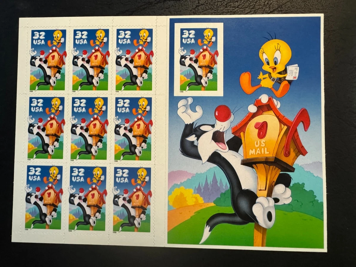コレクション Looney Tunes STAMP ALBUM Collection Book Bugs Bunny US Stamp Sheets for sale | eBay