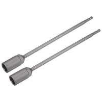 2X 1/4 Zoll Sechskantschaft 17Mm SteckschlüSsel Bohrer 9.84 Zoll LäNge Metrisch
