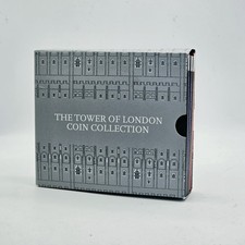 2019 Royal Mint Full Set Of The Tower Of London Brilliant Uncirculated &pound;5 Coin