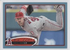 2012 Topps Wal-Mart Blue Border CJ Wilson #613 0b5