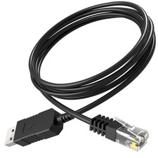 Radar Detector Cable, USB to RJ11 Plug Cord Compatible with Escort
