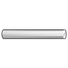 Zoro Select Mdp18-5 Press Fit Dowel Pin, 6 Mm Nominal Dia, 25 Mm L, Stainless,