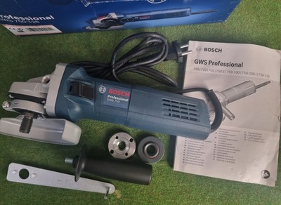 Bosch Professional Winkelschleifer GWS 750 Scheibe Ø 125 + Scheiben E Access