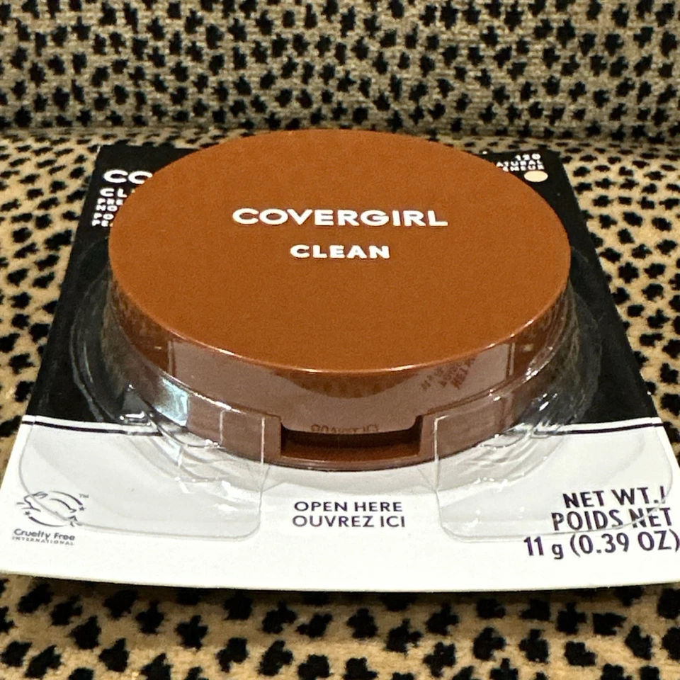 Covergirl Clean Pressed Powder 120 Creamy Natural Original Talc - Image 3 of 3