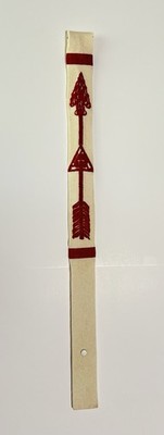 Rare 1951-54 VIGIL FLOCKED ON FELT SASH OA Order of the Arrow Boy Scouts