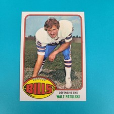 1976 Topps #358 Walt Patulski Buffalo Bills FOOTBALL Card 1C