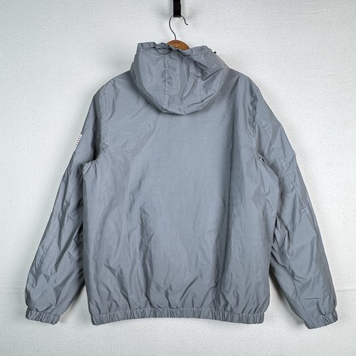 Members Only 3M Reflective NASA Silver Pullover Space Suit Mens Large - Picture 6 of 12