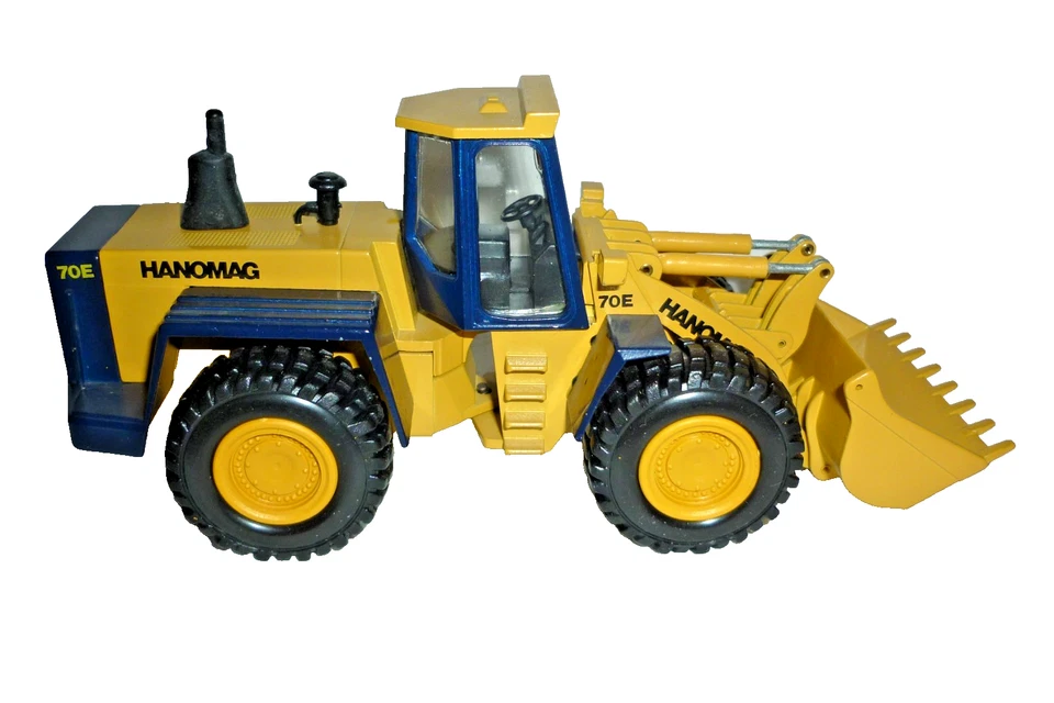 Conrad Metallmodell Baumaschine 2425 Radlader Hanomag 70 E 1:50 Excavator - Bild 2 von 4