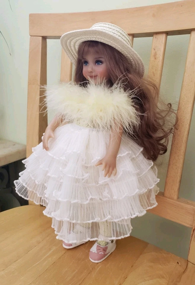 Наряд для кукол Dianna Effner Little Darling, платье и шляпа ручной работы - Изображение 3 из 4