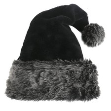 Christmas Hat, Santa Hat for Man Xmas Holiday Hat Unisex Velvet Comfort Chris...