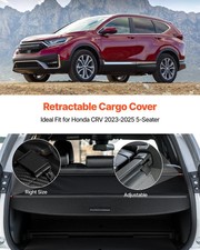 Retractable Cargo Cover, Upgraded Carbon Fiber Texture Trunk Cover, Anti-Peeping