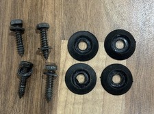 VW SCIROCCO MK2 DASHBOARD SIDE FIXING SCREWS & PLASTIC WASHERS SET OF 4