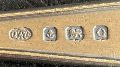 ***** Vintage Kinderlöffel gepunzt Sterling Silber ***** (21,6 g) - Bild 5 von 5