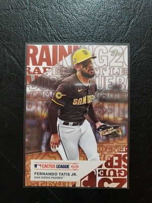 Fernando Tatis Jr Training Grounds 2025 Topps Series 1 TG-4 San Diego Padres