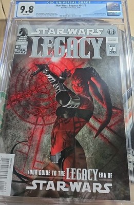 Star Wars Legacy 0 1/2 CGC 9.8 1st Darth Talon Maul Shadow Lord Show Only 64 Htf