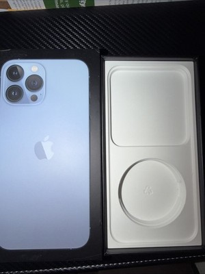 iPhone 13 Pro Max 256GB Sierra Blue EMPTY BOX ONLY 
