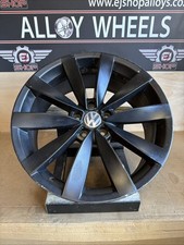 1 X VW VOLKSWAGEN SCIROCCO CC LUGANO 19" ALLOY WHEEL 1K8601025C S 8J 2 X WELDS