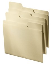 All Tab File Folders 9 Pack Manila Letter Siz...