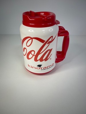 Coca Cola Vintage Thermobecher ca 1L Whirley XXL Becher Warren. PA USA TOP